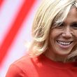 (FILES) This file photo taken on May 26, 2017 shows Brigitte Macron, wife of French President, leaving the Hotel San Domenico for an official visit in Catania on the sidelines of the Heads of State and of Government G7 summit in Taormina, Sicily.
The French presidency said on August 21, 2017 that Brigitte Macron, the wife of President Emmanuel Macron, would have a official role representing France but would not be paid or have her own budget or staff. / AFP PHOTO / Filippo MONTEFORTE