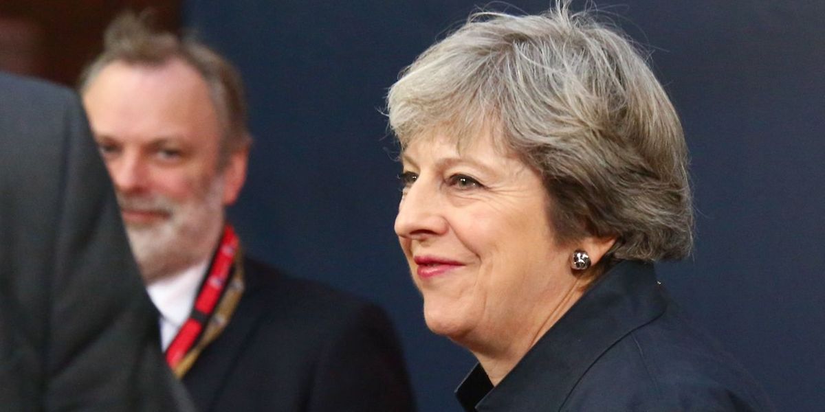 Die britische Premierministerin Theresa May warb bei dem Gipfeltreffen mit den übrigen Staats- und Regierungschefs noch einmal für ihre Position und forderte Entgegenkommen. 