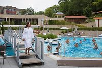 Das Thermalbad in Mondorf wird saniert.