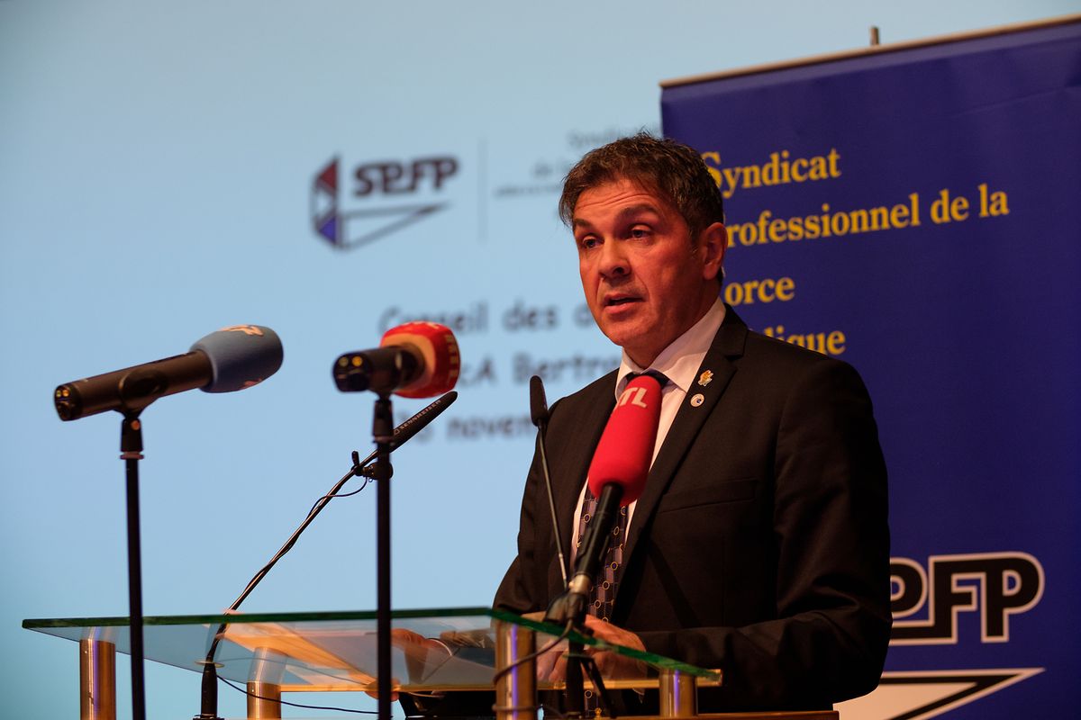 Pascal Ricquier ist sowohl Präsident der Gewerkschaft der öffentlichen SPFP als auch der Polizeigewerkschaft SPFP.