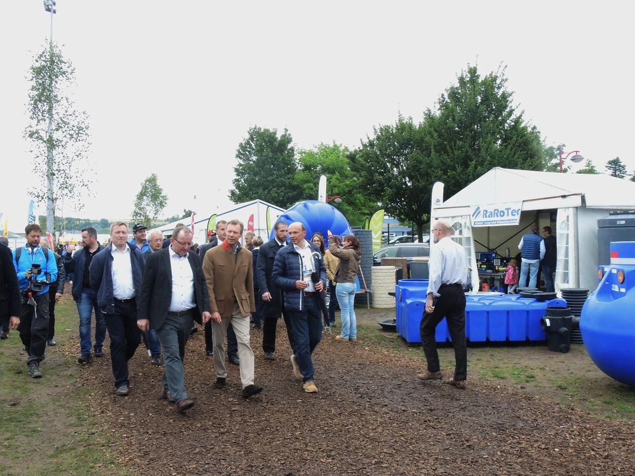 Die "Foire agricole" wusste den Regen am Samstag bereits mit einem abwechslungsreichen Show-Programm zur Nebensache werden zu lassen.