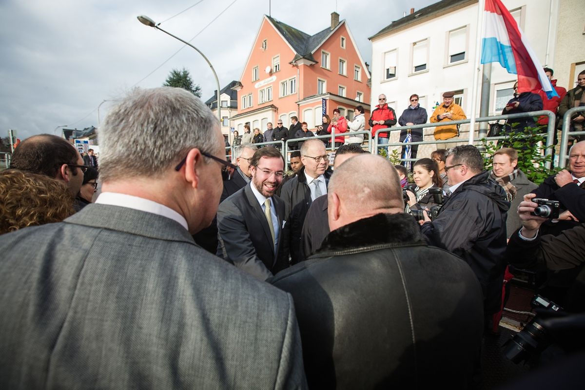 Schiffstaufe der neuen Elektro-Fähre “Sankta Maria II“.