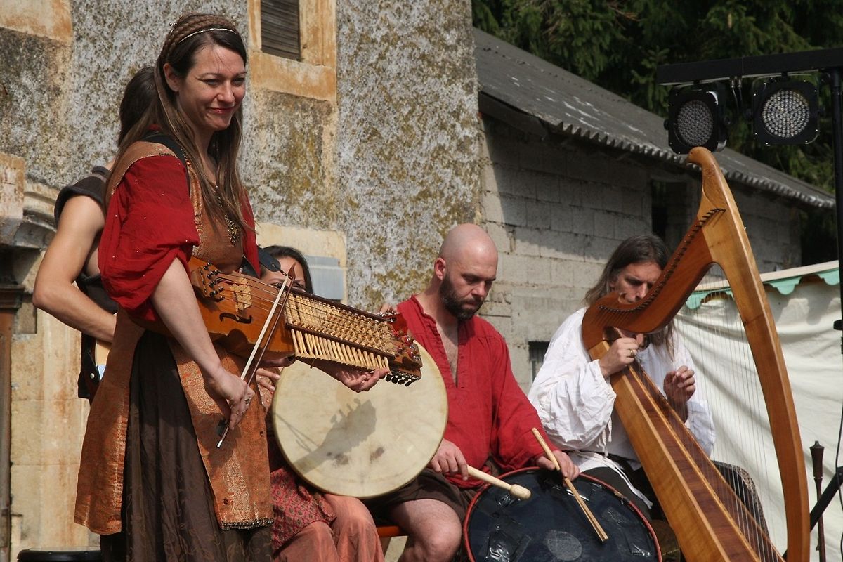 Eindrücke vom Mittelalterfest in Düdelingen.