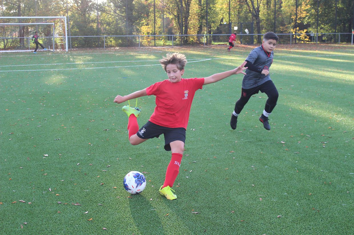 Muitos remates na fase de finalização no sintético de Hamm.