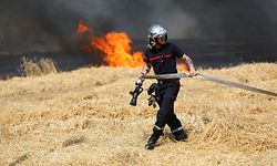 Der Wind erschwerte die Löscharbeiten.