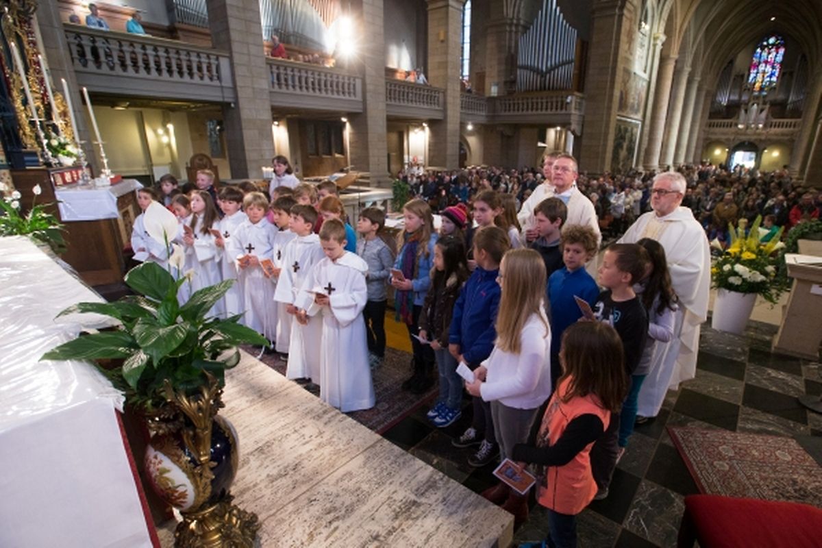  Messe für das Dekanat Mersch mit den Pfarrverbänden.