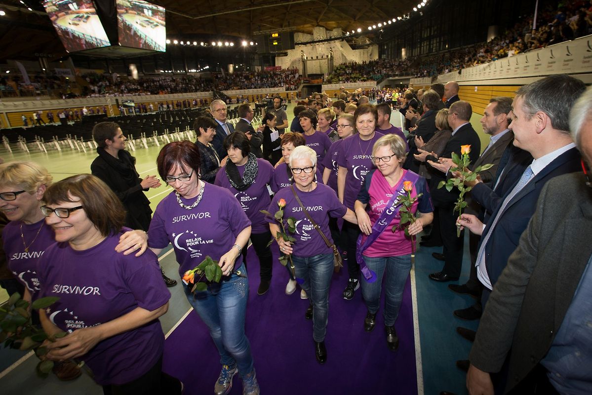 Laufen aus Solidarirät:  „Relais pour la Vie“ der Fondation Cancer, Coque