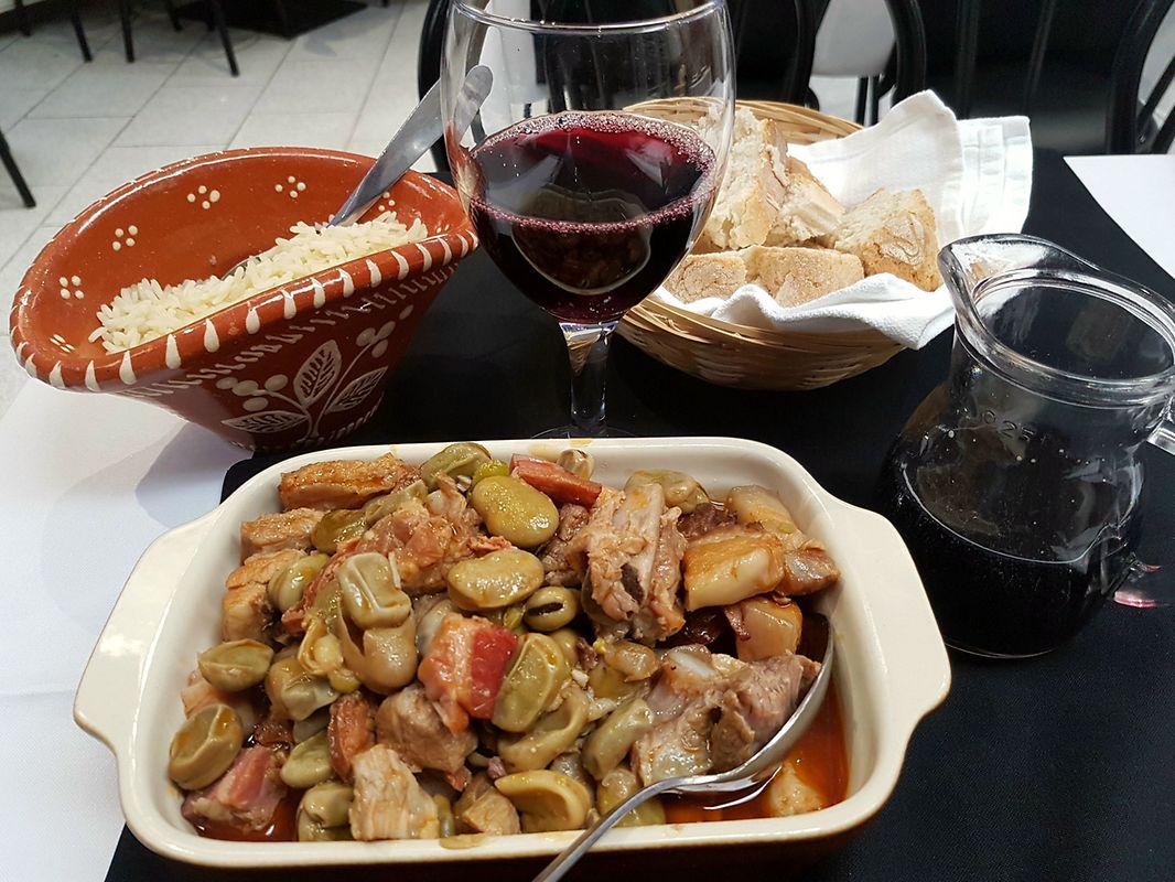 Favas à portuguesa