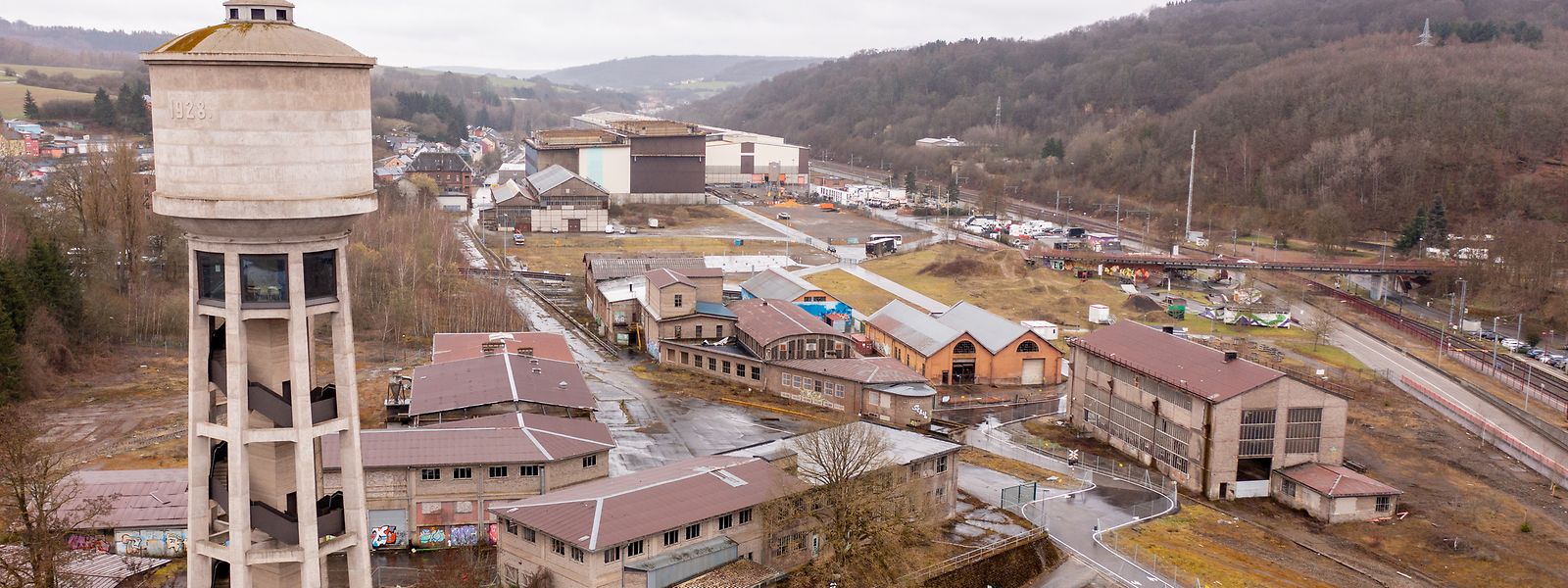 La Ville de Dudelange souhaite reconvertir ses anciennes friches industrielles depuis 2006.