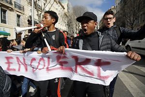 Les jeunes sont dans la rue, ce jeudi en France.