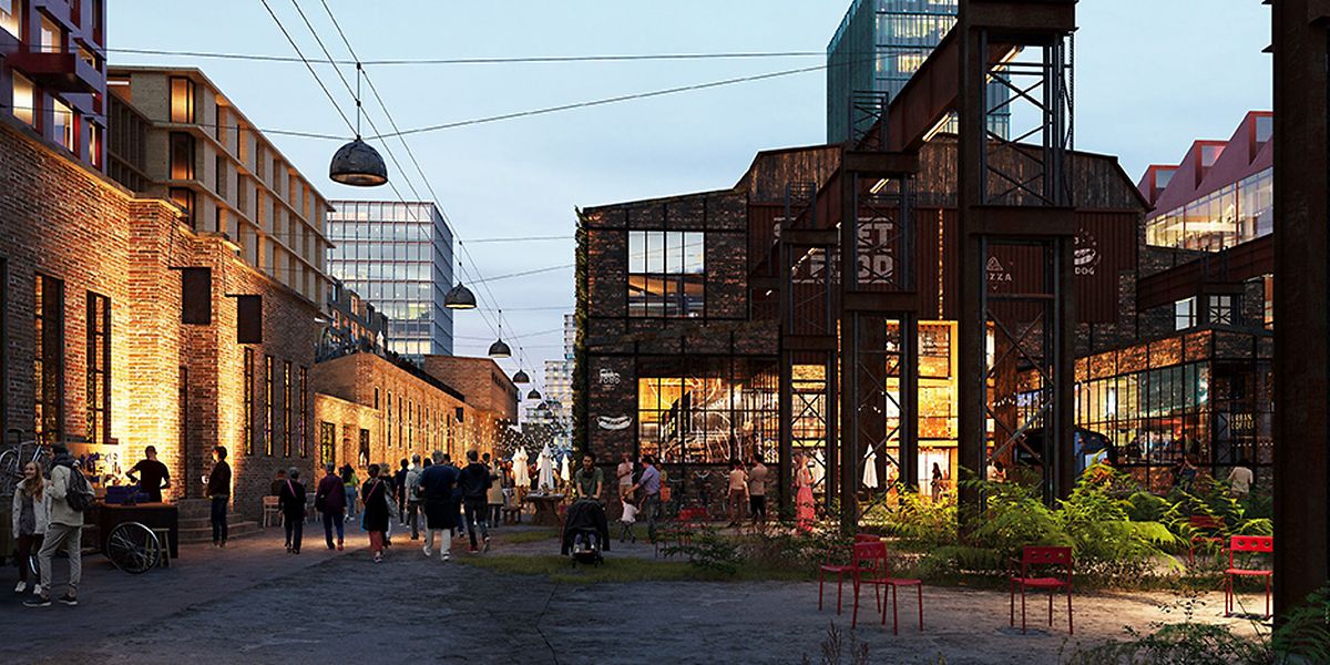 Noch liegen keine konkreten Pläne vor, es ist jedoch vorgesehen, dass die ehemaligen Industriehallen im geplanten Viertel Metzeschmelz einen Teil des Handwerker-Hofes beherbergen sollen.