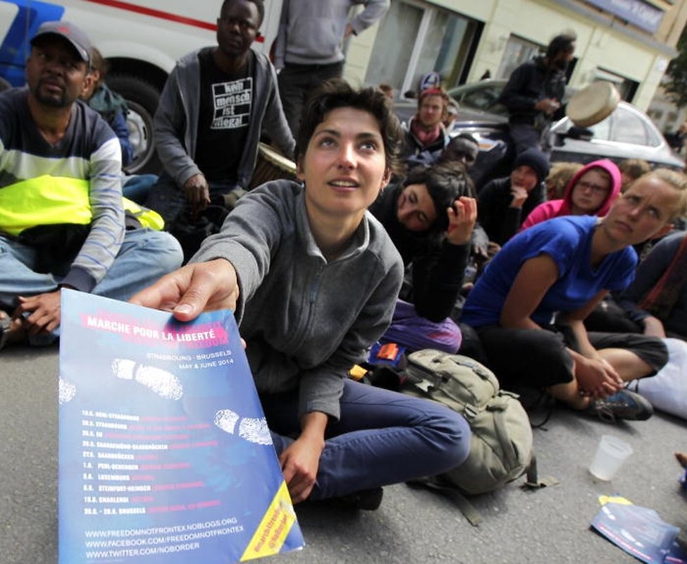 Bei den Krawallen vor dem Konferenzzentrum in Kirchberg waren mehrere Demonstranten und Polizisten verletzt worden.