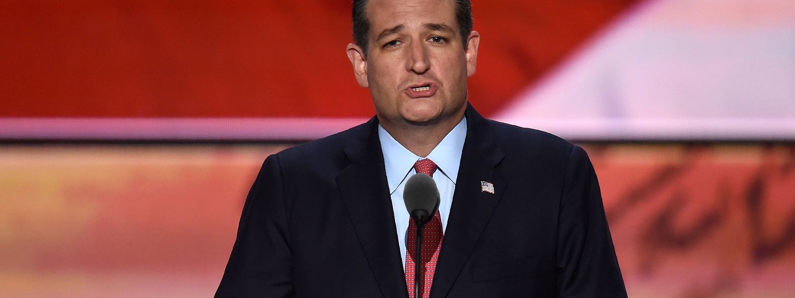 Ted Cruz am dritten Tag des Republikanerkonvents.