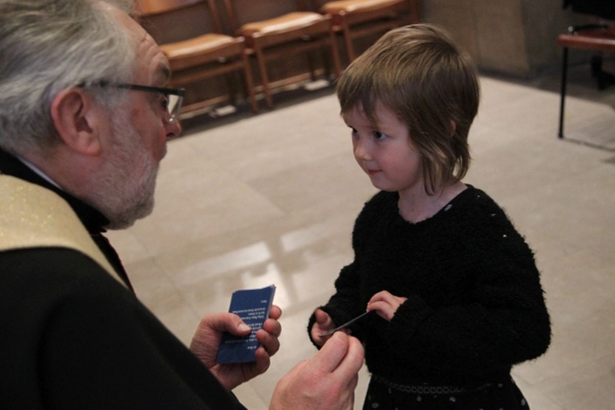 Andacht mit Kleinkindersegnung