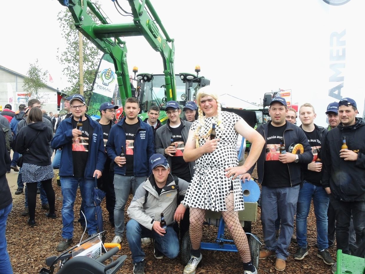 Die "Foire agricole" wusste den Regen am Samstag bereits mit einem abwechslungsreichen Show-Programm zur Nebensache werden zu lassen.
