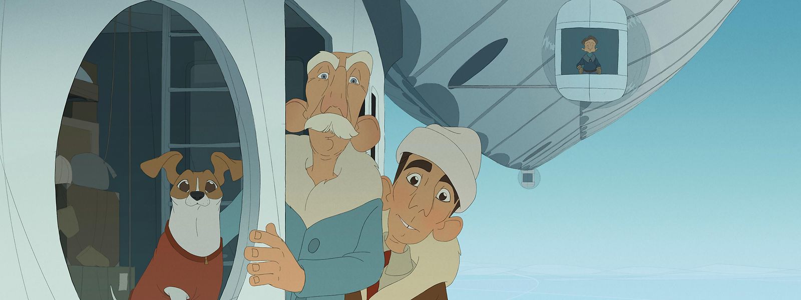 „Titina“, ein norwegisch-belgischer Animationsfilm über den Erstflug zum Nordpol des norwegischen Polarforschers Roald Amundsen und des italienischen Luftschiffbauers Umberto Nobile.