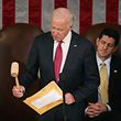 Der noch amtierende Vizepräsident Joseph Biden leitete die SItzung. 