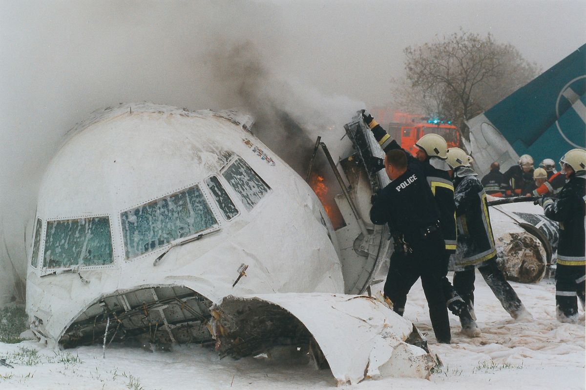 Lors du crash, le pilote a survécu, mais pas le copilote.