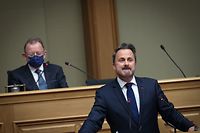Premierminister Xavier Bettel (DP) spricht von einem traurigen und dunklen Tag.