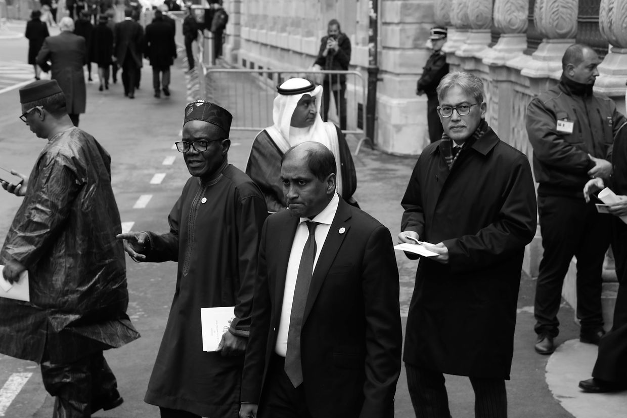 Lokales, Online, Kathedrale, Staatsbegräbnis Großherzog Jean, funérailles Grand-Duc Jean, Eingang Kathedrale,