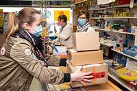 Pro Tag kommen hier bis zu 200 Pakete an.