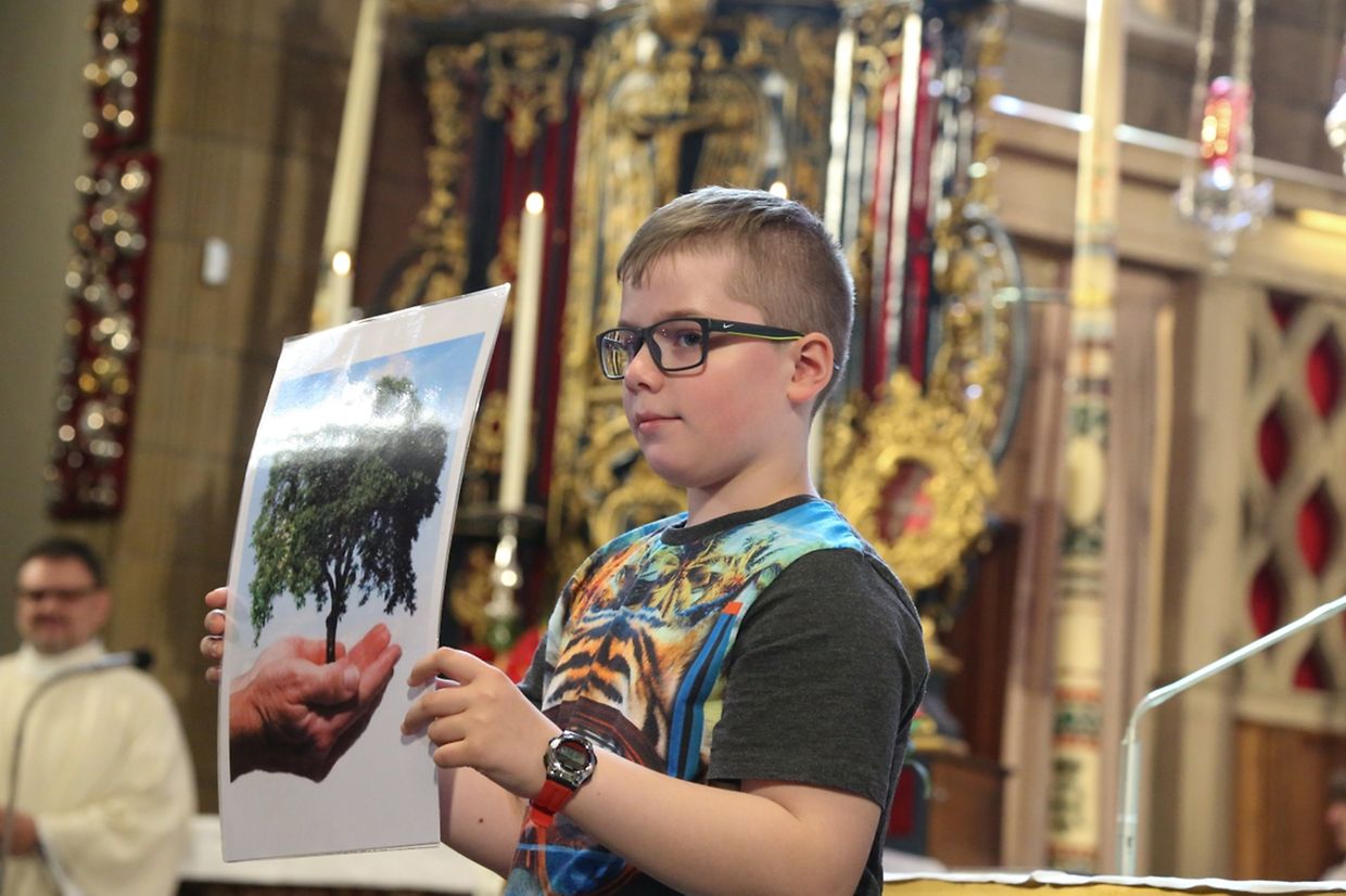 Messe für die neue Pfarrei "Saints-Pierre-et-Paul“(Ettelbrück).