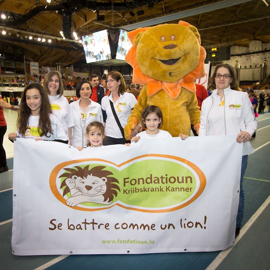 Laufen aus Solidarirät:  „Relais pour la Vie“ der Fondation Cancer, Coque