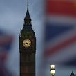 Union flags fly near the The Elizabeth Tower, commonly known Big Ben, and the Houses of Parliament in London on February 1, 2017.
British MPs are expected Wednesday to approve the first stage of a bill empowering Prime Minister Theresa May to start pulling Britain out of the European Union. Ahead of the vote, which was scheduled to take place at 7:00 pm (1900 GMT), MPs were debating the legislation which would allow the government to trigger Article 50 of the EU's Lisbon Treaty, formally beginning two years of exit negotiations. / AFP PHOTO / Daniel LEAL-OLIVAS