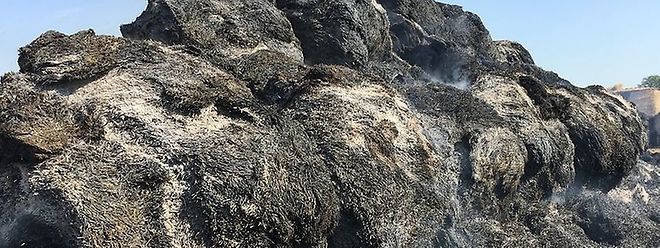 Ces derniers jours, les incendies de bottes de foin se sont multipliés.  