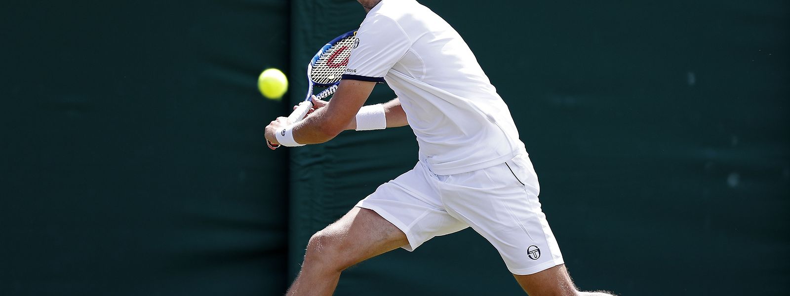 Gilles Muller trifft zum dritten Mal in Wimbledon auf Rafael Nadal.