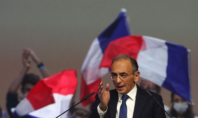 French presidential candidate Eric Zemmour