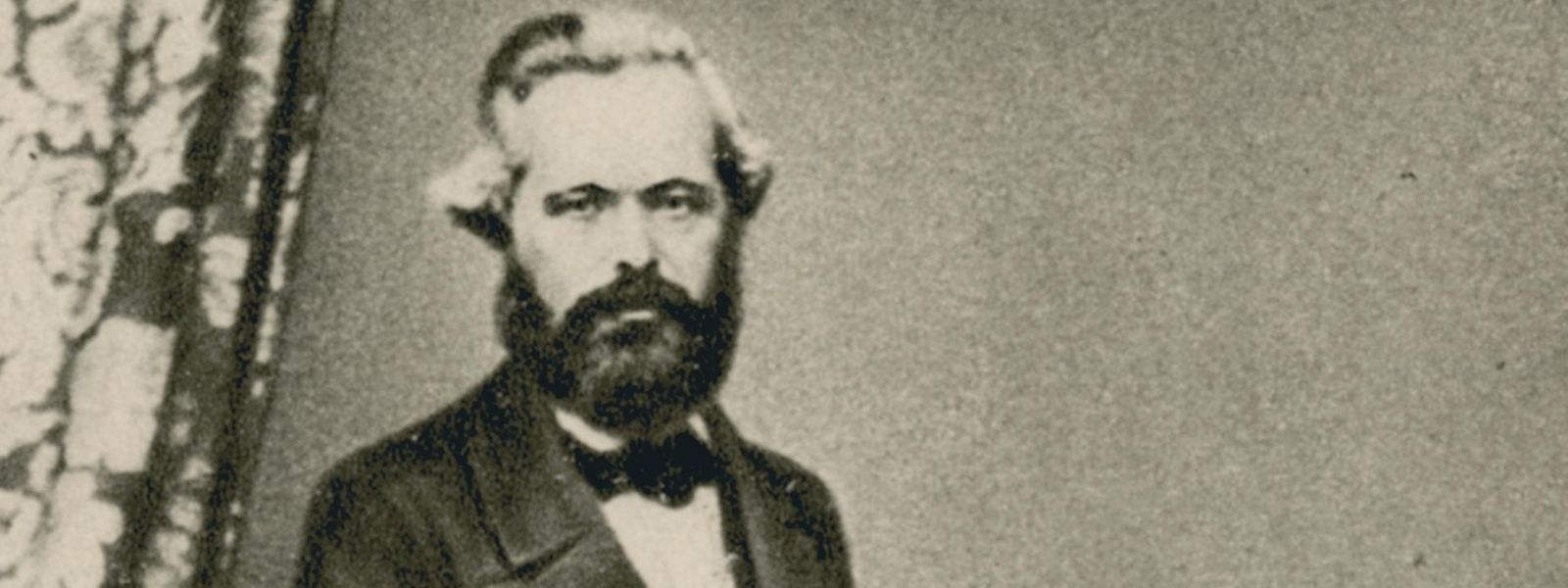 Porträt von Karl Marx, 1861
