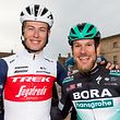 Alex Kirsch (Trek) und Jempy Drucker (Bora) - Mallorca-Challenge - Trofeo Ses Salines-Felanitx - Foto: cyclingpix.lu