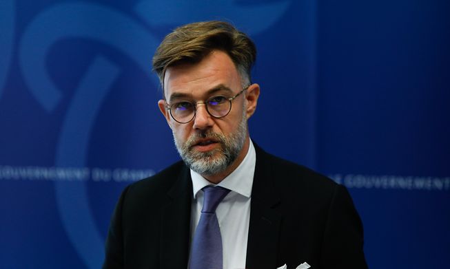 Economy Minister Franz Fayot presented Luxembourg's plans to digitise the economy at a press conference on Monday