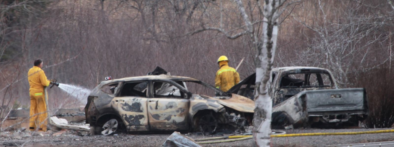 Opfer des Schützen wurden an mehreren Tatorten in Nova Scotia gefunden. An einigen Stellen seien Feuer gelegt worden.