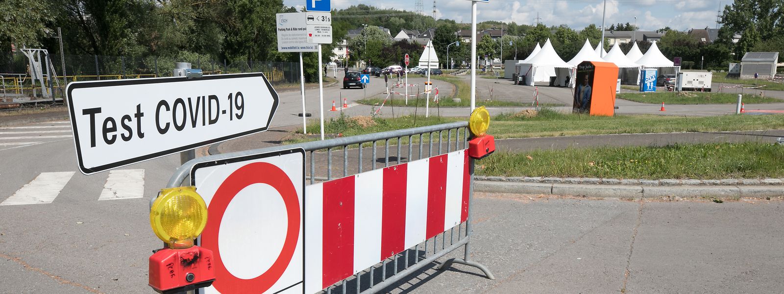 Die Neuinfektionen am Sars-Cov-2 Virus verteilen sich unrereglmäßig übers Land.  