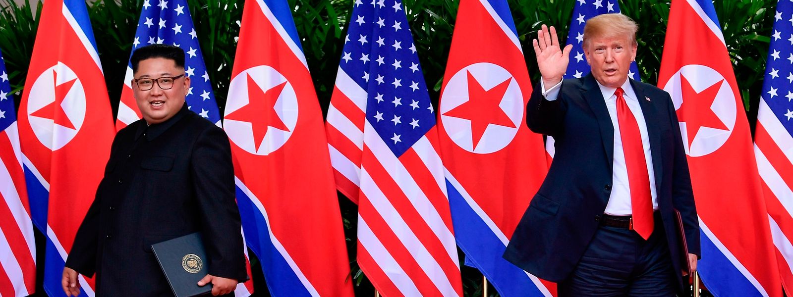 Trump hat Kim Jong Un beim Gipfel mit einem Video mögliche Zukunftsvisionen gezeigt.