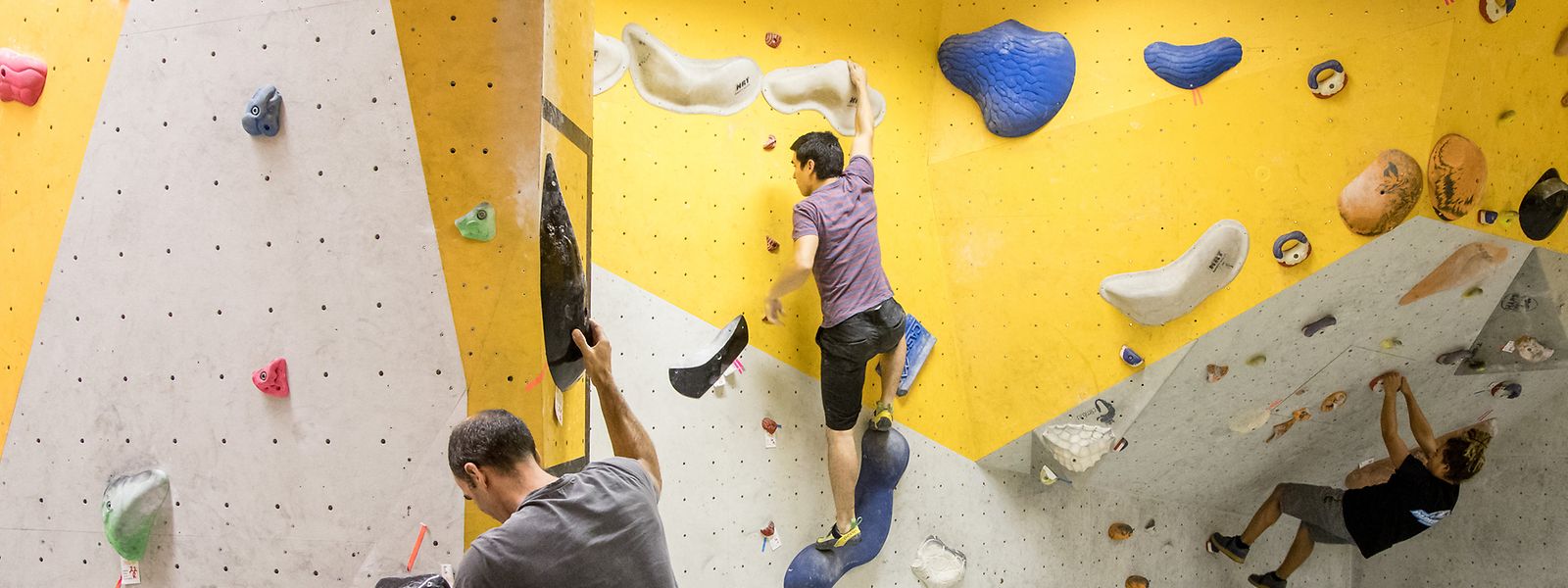 Jeder einzelne Muskel wird beim Bouldern angespannt – spätestens am nächsten Tag werden Sie es spüren. 