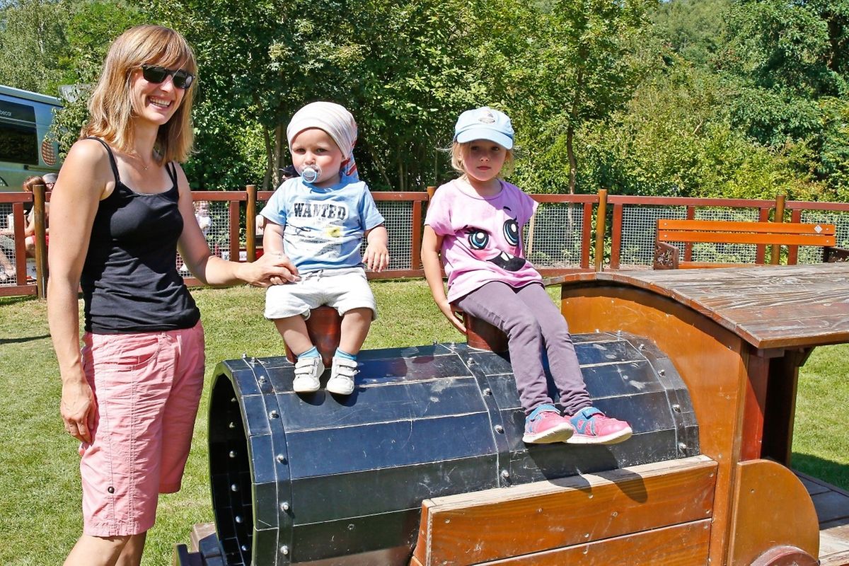 Sonnenschein und angenehme Temperaturen bildeten den Rahmen des Kids Day 2016.