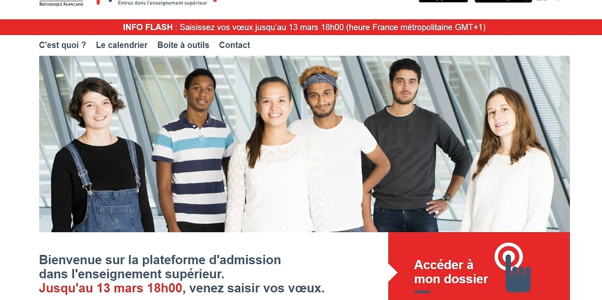 Les démarches devraient être simplifiées avec cette nouvelle plateforme, après le fiasco d'apb l'an dernier