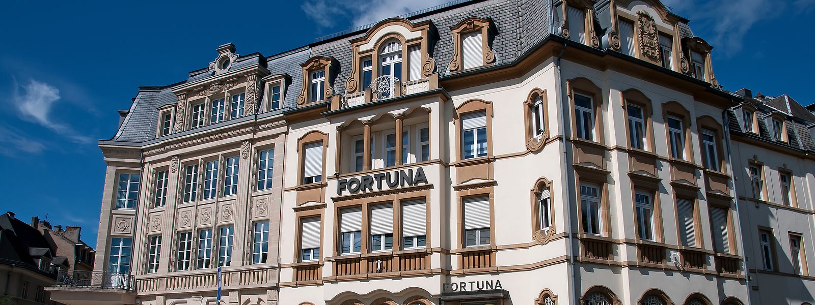 Le siège de la Fortuna Banque, boulevard de la Pétrusse à Luxembourg.