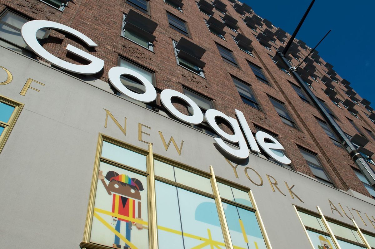 Google's employees have announced the creation of a trade union Photo: Bryan R.Smith/AFP