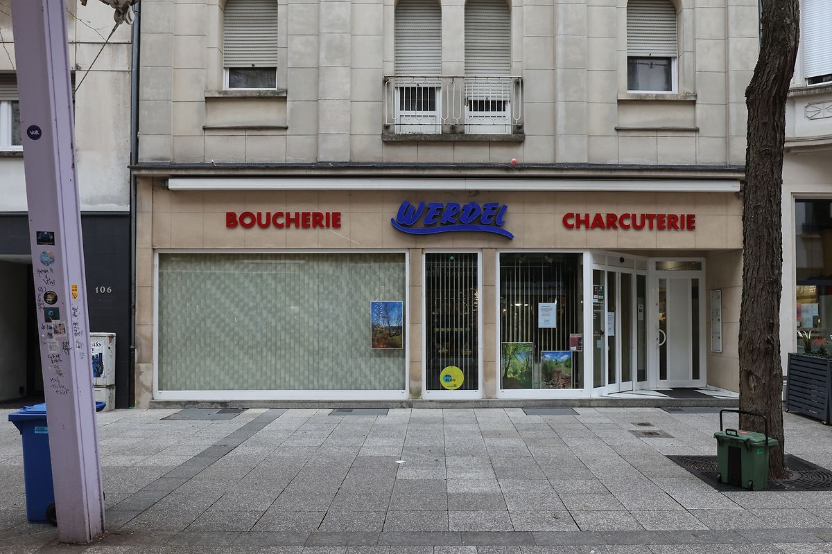 La boucherie Werdel, située au numéro 104 de la rue de l'Alzette, non loin du magasin de chaussures Haas de Mauceri, a fermé ses portes en septembre dernier après 61 ans d'activité.