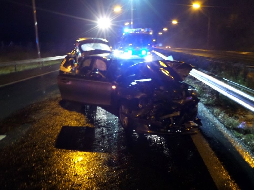 L'accident survenu sur l'A4 à 5h30 samedi