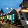 Lok , Testphase Tram , Tram bis zum Bahnhof , Luxtram , Oeffentlicher Transport , Foto:Guy Jallay/Luxemburger Wort