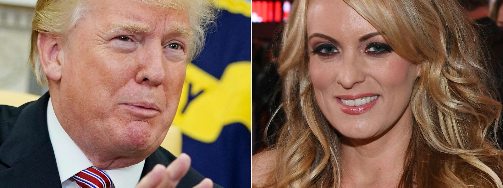 Trump hatte kurz vor seiner Wahl zum Präsidenten im Jahr 2016 Schweigegeld an die Pornodarstellerin Stormy Daniels zahlen lassen, nachdem diese behauptet hatte, sie habe Sex mit ihm gehabt.