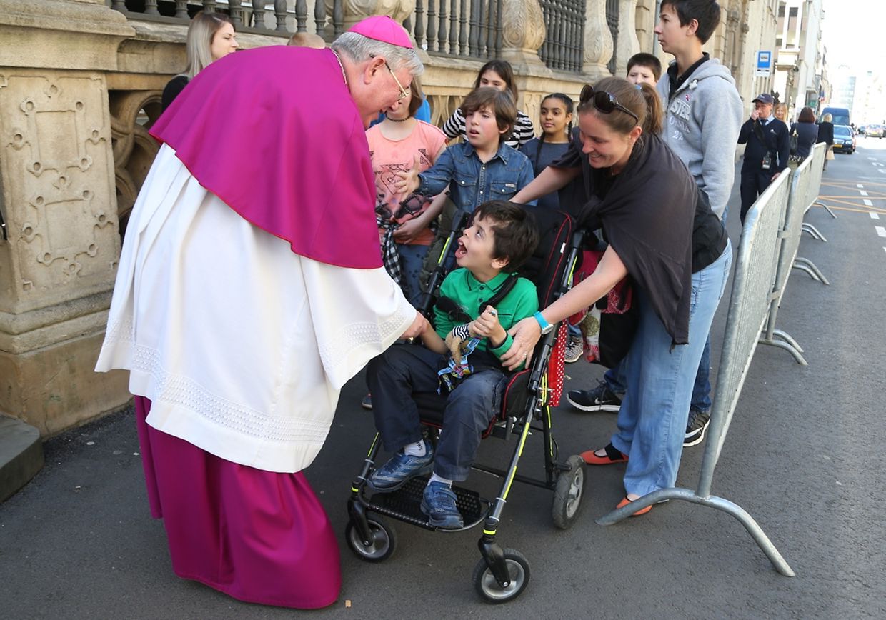 Messe für “ Lëtzebuerg Notre-Dame “ ( Bouneweg - Hamm).