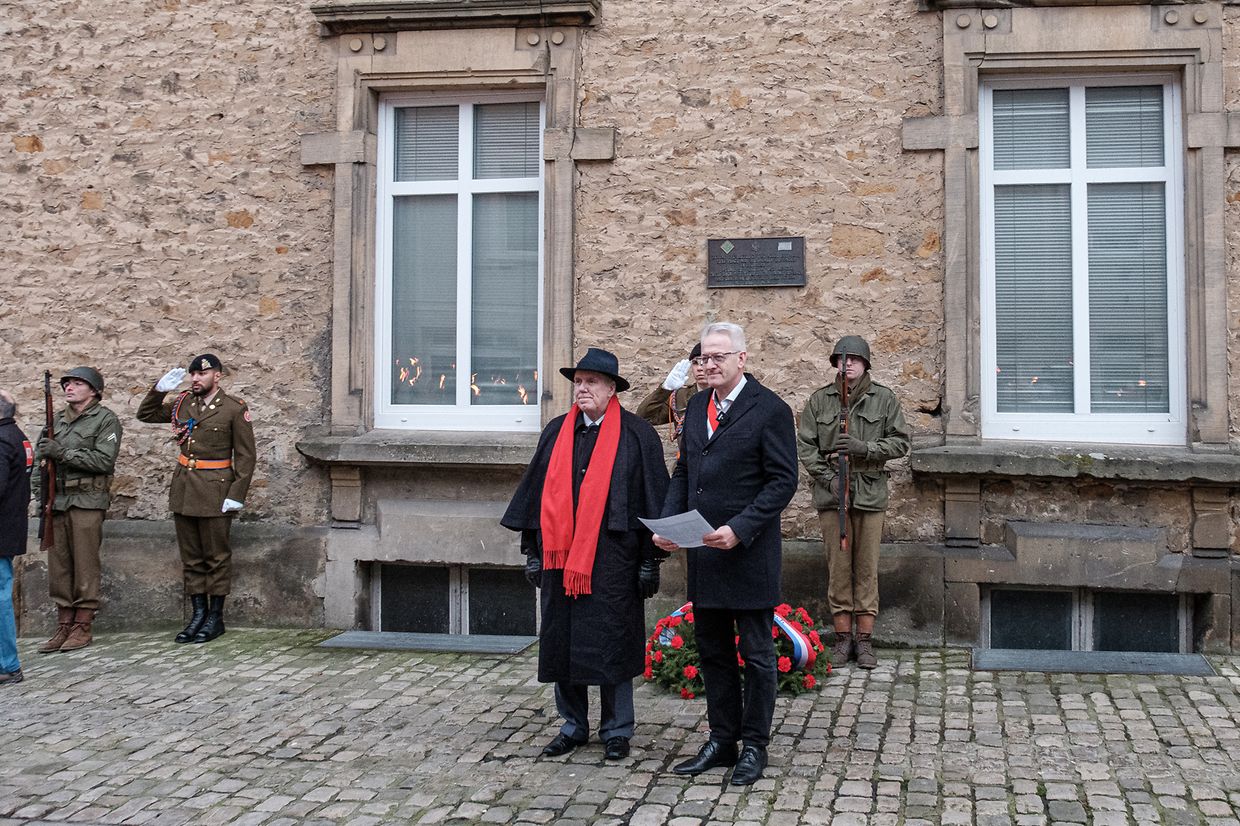Ardennenoffensiv a Liberation vun Iechternach virum 75 Joer / Foto: Viktor Wittal
