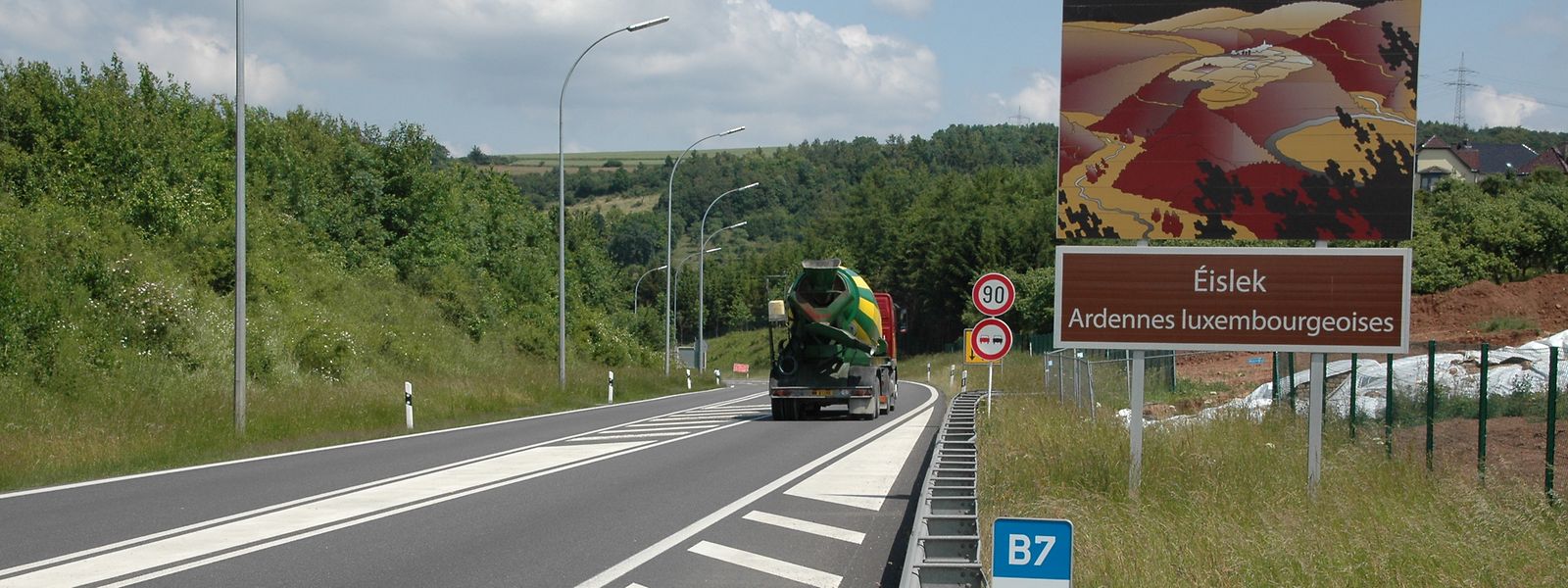 Die B7 an Ettelbrück vorbei ist eines der wichtigsten Verbindungsstücke zwischen dem Norden und dem Süden des Landes.