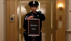 WASHINGTON, DC - JANUARY 21: A U.S. Capitol Police officer stands guard inside the Capitol building where President Donald Trumps impeachment trial is in progress, U.S. Capitol January 21, 2020 in Washington, DC. Today marks day one of the Senate impeachment trial against President Trump.   Mark Wilson/Getty Images/AFP
== FOR NEWSPAPERS, INTERNET, TELCOS & TELEVISION USE ONLY ==
